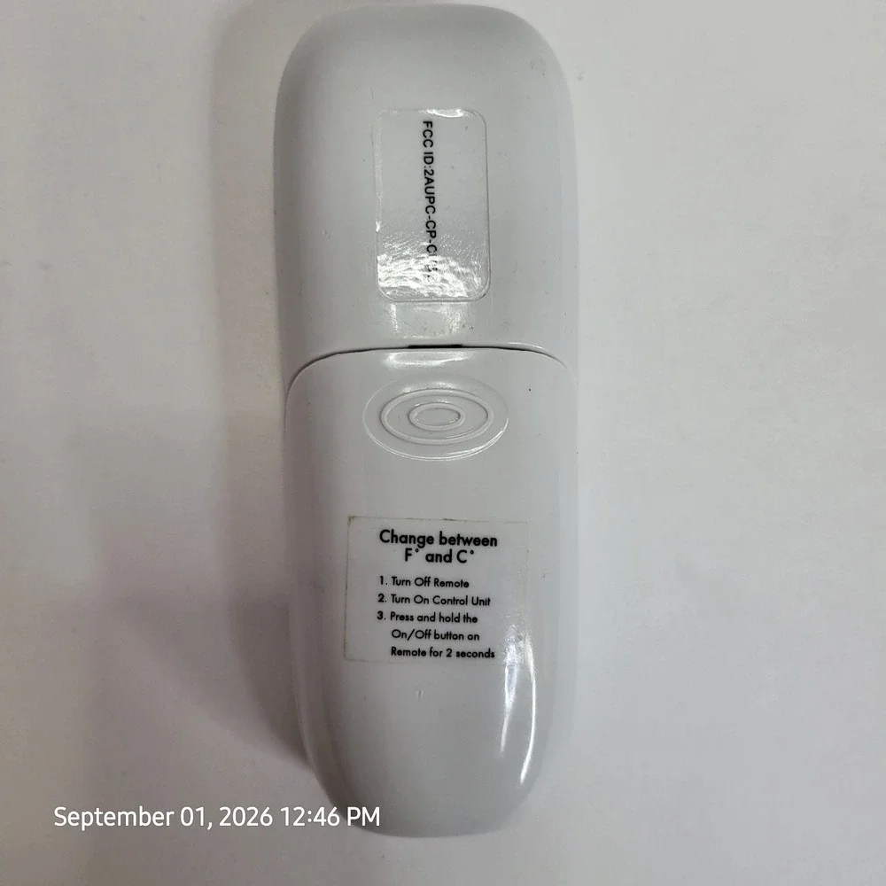 Chilisleep CP Cube Remote Control For Chilipad Cube 2ABA9-CP-Cube-02 (Tested)